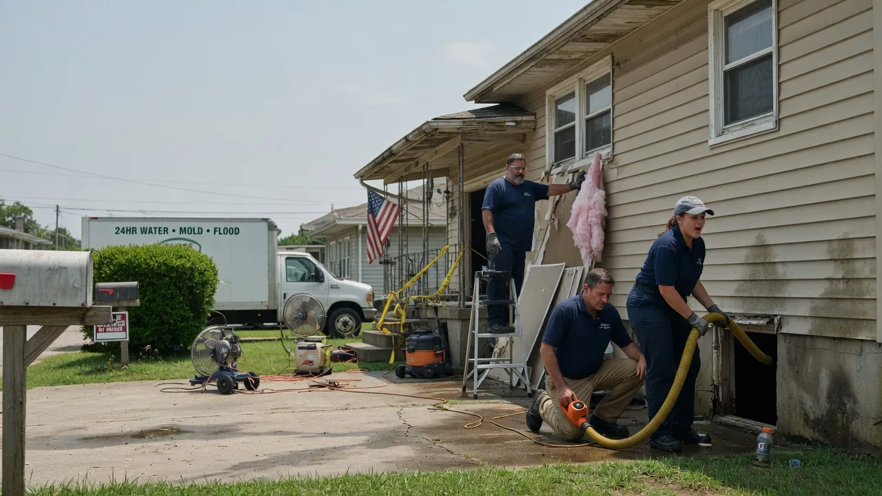 Water Damage Repair in Epps, LA near me